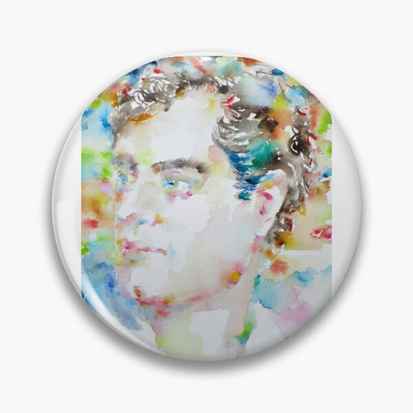 Item preview, LORD BYRON - watercolor portrait designed and sold by lautir.