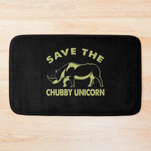 Item preview, Save The Chubby Unicorn designed and sold by TeaAndPrints.
