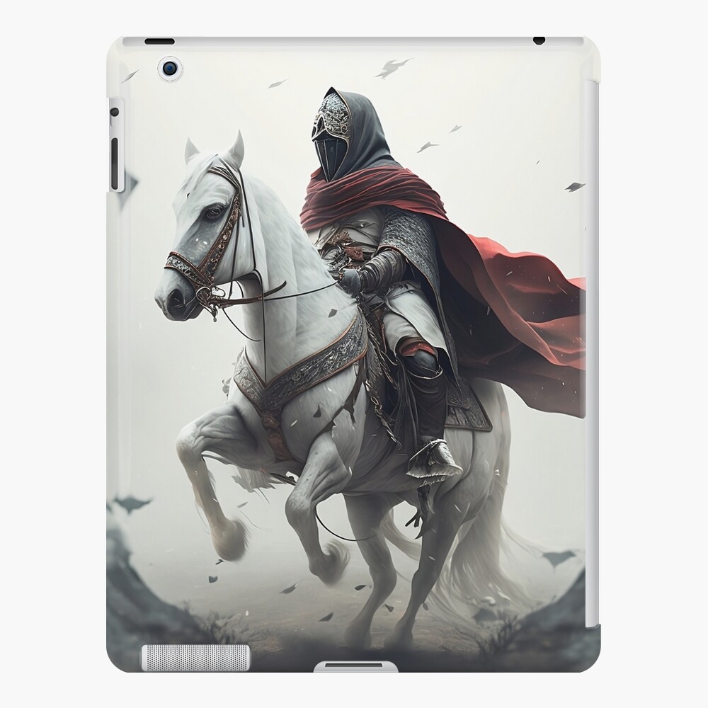 Heroic Knight On Horse Character  Poster for Sale by ByDigitalDream