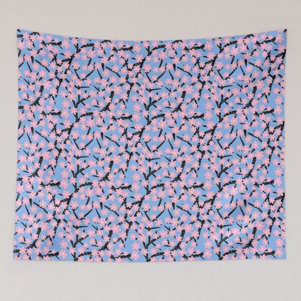Item preview, Cherry Blossoms Spring Floral Pattern designed and sold by Julie Erin Designs.