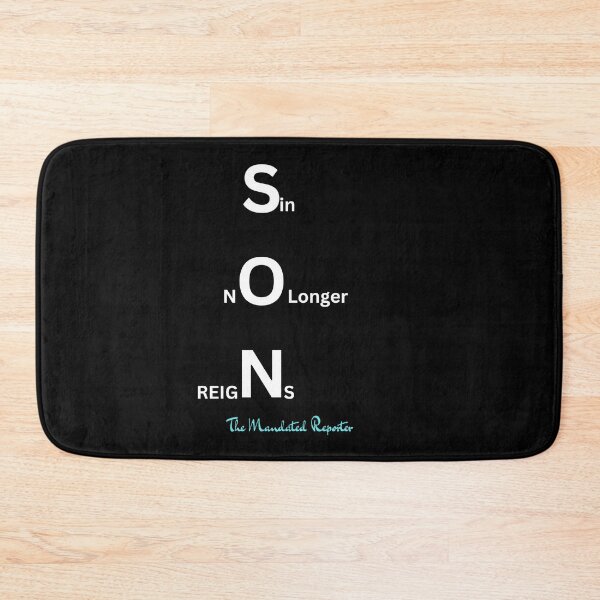 Item preview, S.O.N.| Sin No Longer Reigns - Black designed and sold by TheReporter1.