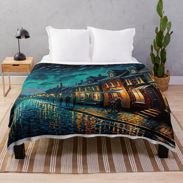 Item preview, colorful lighthouse in a forest designed and sold by artyficial-.