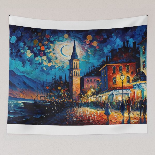 Item preview, Colorful Minaret in Marrakech designed and sold by artyficial-.