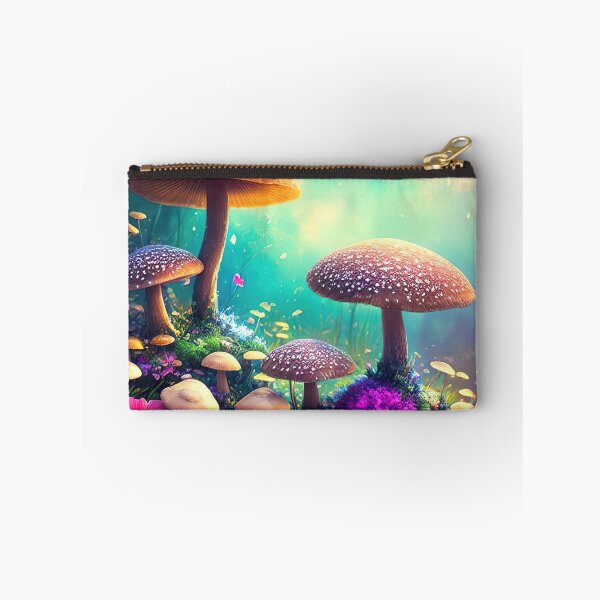 Item preview, Cute and vibrant mushroom and flower illustration designed and sold by RK - Shop.