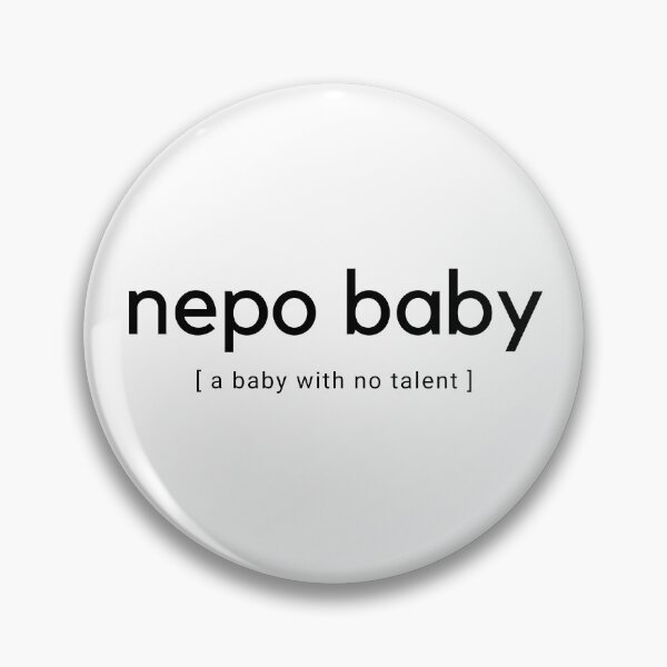 Item preview, Nepo baby t shirt a baby with no talent  designed and sold by dariabeyger.