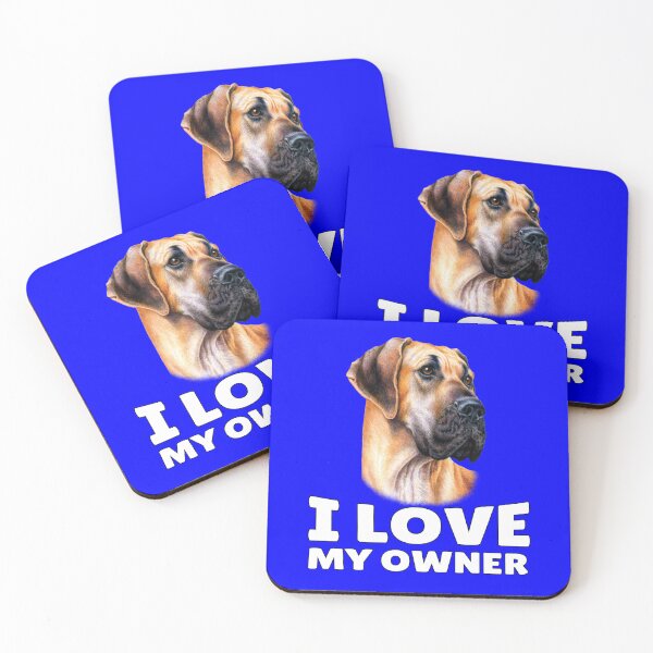 Item preview, Great Dane Dog Owner I Love My Owner designed and sold by fantasticdesign.