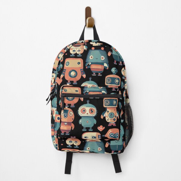 Item preview, Cute Robots Pattern designed and sold by CutePatternsRB.