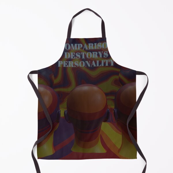 Item preview, Comparison Colorful 3D Quote Aesthetics designed and sold by Screenpaint.