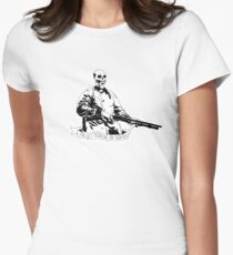 Skull Fiction Marsellus Wallace Women's Fitted T-Shirt