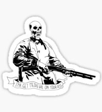 Skull Fiction Marsellus Wallace Sticker