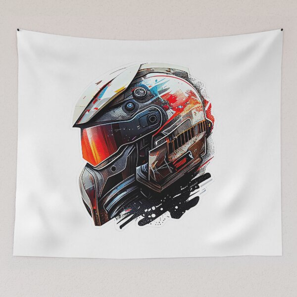 Item preview, Air Fighter Helmet  designed and sold by MrBadDream.