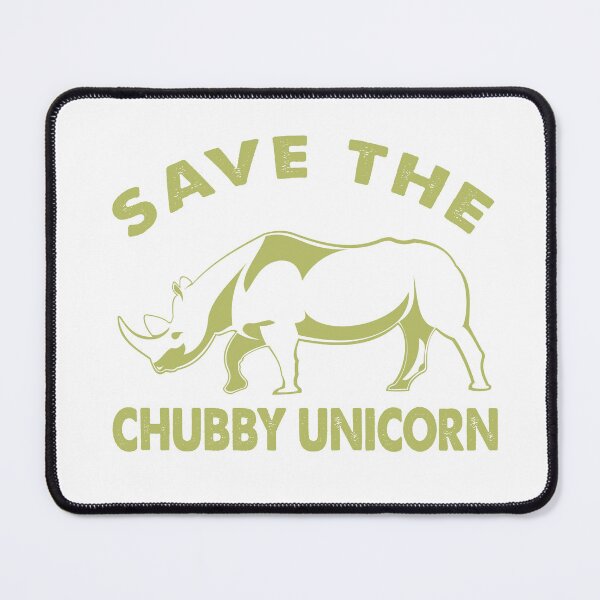 Item preview, Save The Chubby Unicorn designed and sold by TeaAndPrints.
