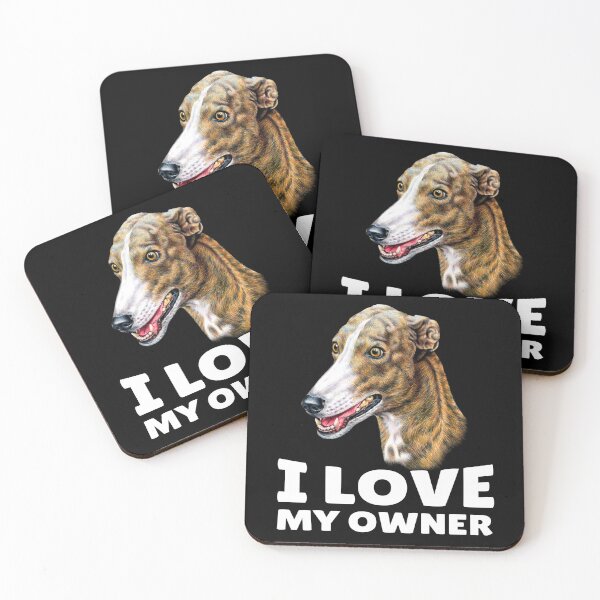 Item preview, Greyhound Dog Owner I Love My Owner  designed and sold by fantasticdesign.