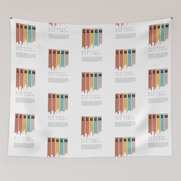 Artikelvorschau, Genieße das Leben - "Enjoy Life" Lebendiges und farbenfrohes Design entworfen und verkauft von RM-Journey.