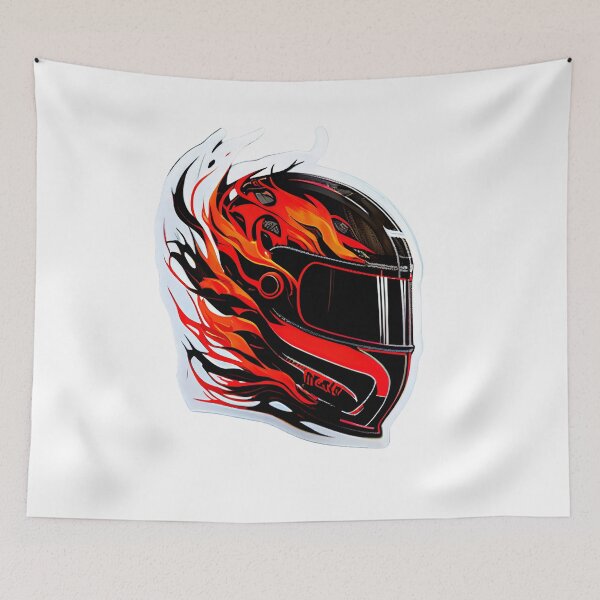 Item preview, Fire Danger Helmet designed and sold by MrBadDream.