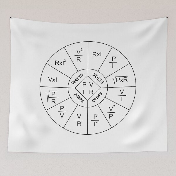Item preview, Ohm's Law Chart designed and sold by DesertG.