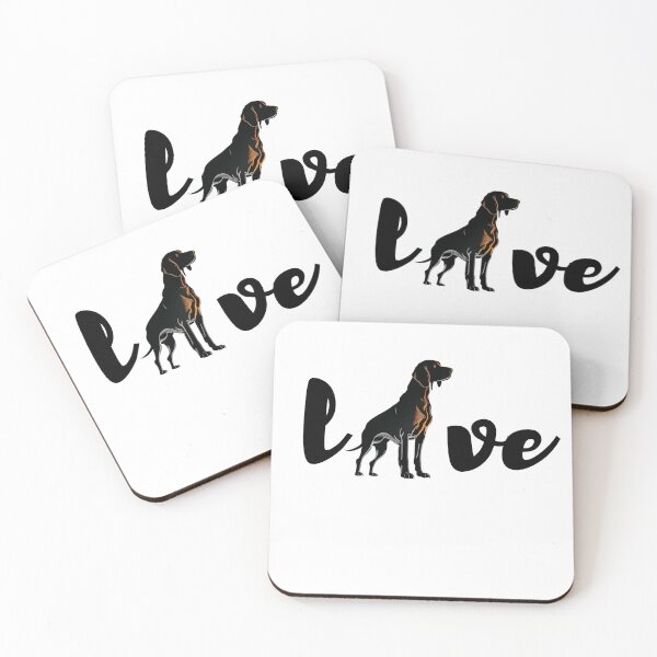 Item preview, American English Coonhound Pet Love Dog Art designed and sold by TheWildFlix.
