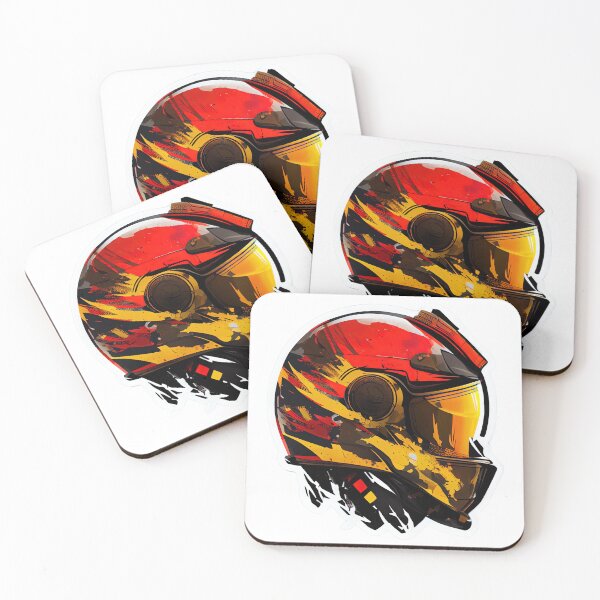 Artikelvorschau, Racing Car Helmet entworfen und verkauft von MrBadDream.