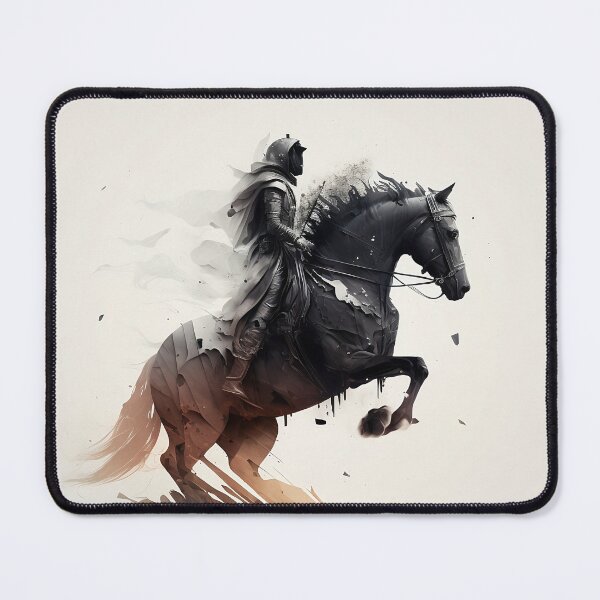 Item preview, Bold Knight On Horse Character designed and sold by ByDigitalDream.