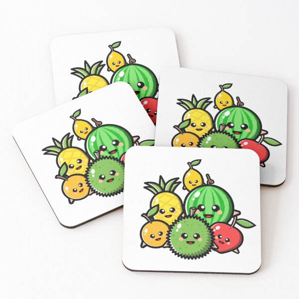 Item preview, Stickers of cute fruit  designed and sold by A-B-H.