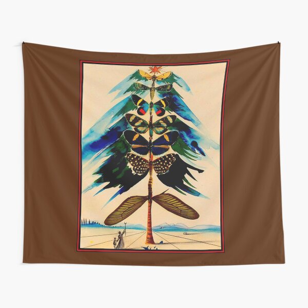 Item preview, BUTTERFLY TREE : Vintage Abstract Print designed and sold by posterbobs.