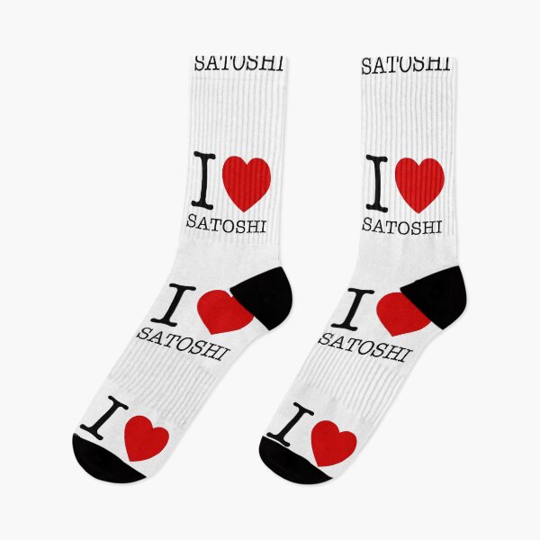 Item preview, I love Satoshi (black) designed and sold by didijuca.