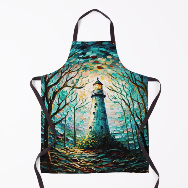 Aperçu de l'œuvre Dark Lighthouse in a Forest créée et vendue par artyficial-.