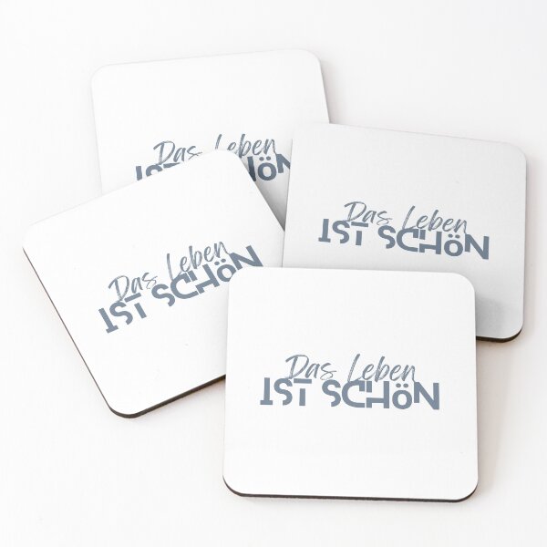Item preview, Das Leben ist schön - "Life is Beautiful" Positive and Uplifting Design designed and sold by RM-Journey.