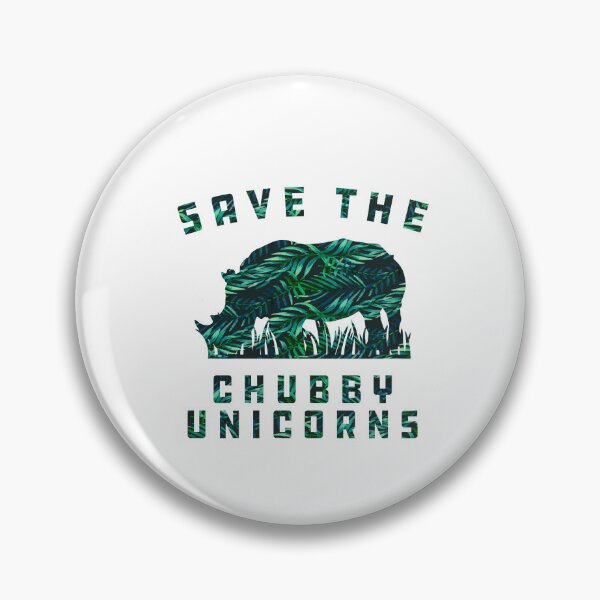 Item preview,  Save The Chubby Unicorn designed and sold by TeaAndPrints.