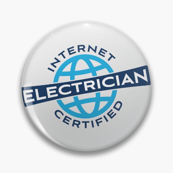 Item preview, Internet Certified Electrician designed and sold by Mffl84.