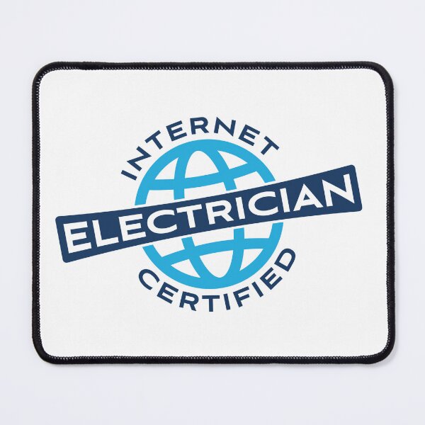 Item preview, Internet Certified Electrician designed and sold by Mffl84.