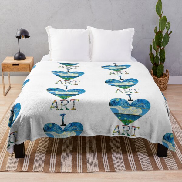 Item preview, I love art with Van Gogh paintings designed and sold by Inktown.