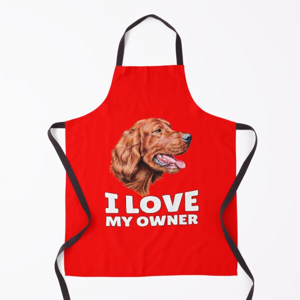 Item preview, Irish Setter Dog Owner I Love My Owner designed and sold by fantasticdesign.