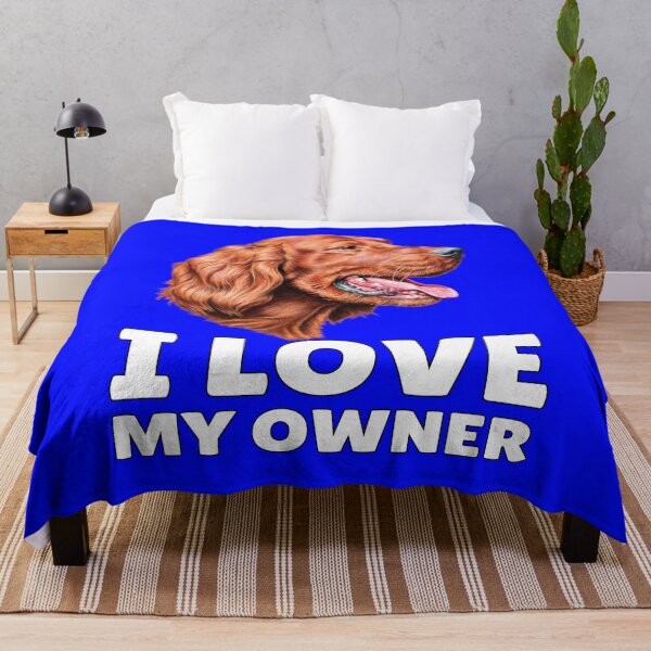 Item preview, Irish Setter Dog Owner I Love My Owner designed and sold by fantasticdesign.