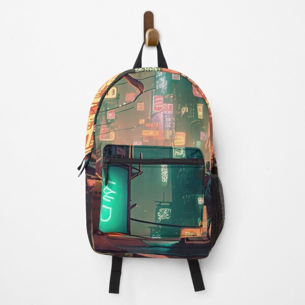 Item preview, Digital art. imaginary japanese city designed and sold by Creativaity.