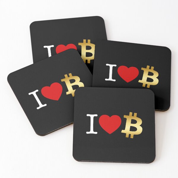 Item preview, I love btc (white) designed and sold by didijuca.
