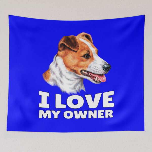 Item preview, Jack Russell Dog Owner I Love My Owner designed and sold by fantasticdesign.