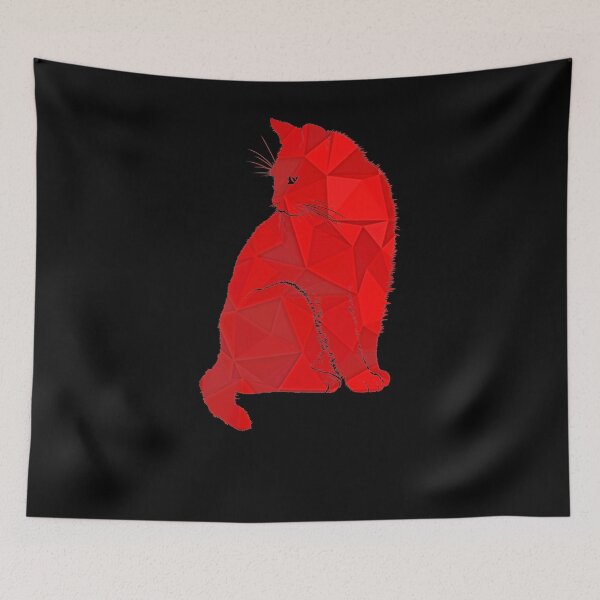 Item preview, Cat Red Pink Mirror designed and sold by Gile-Shop.