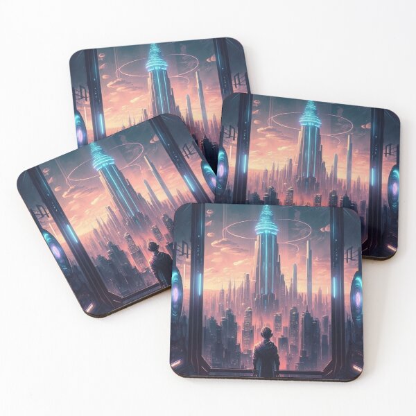 Item preview, New York USA Dark Futurism designed and sold by artra-shop.