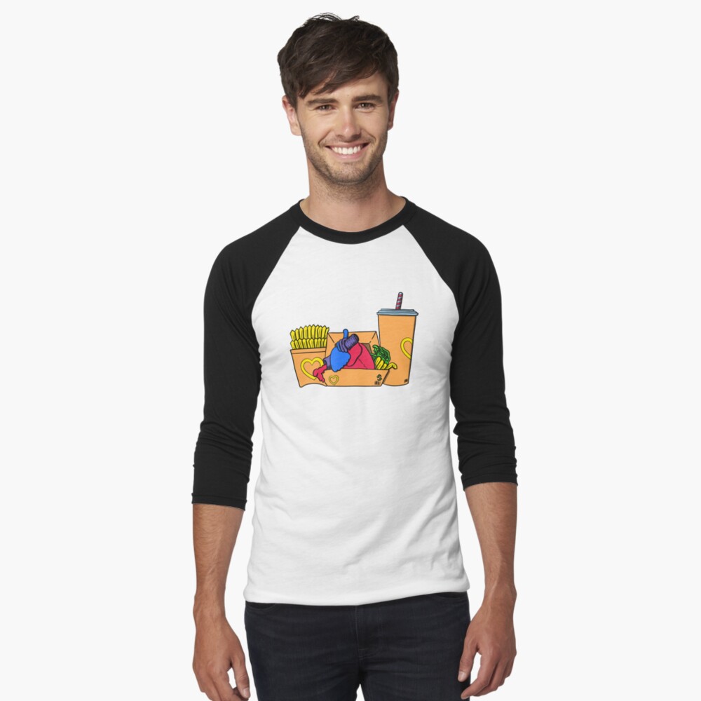 Item preview, Baseball ¾ Sleeve T-Shirt designed and sold by Kimbwa.