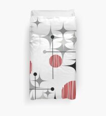 Eames Ära Starbursts und Globen 2 Bettbezug