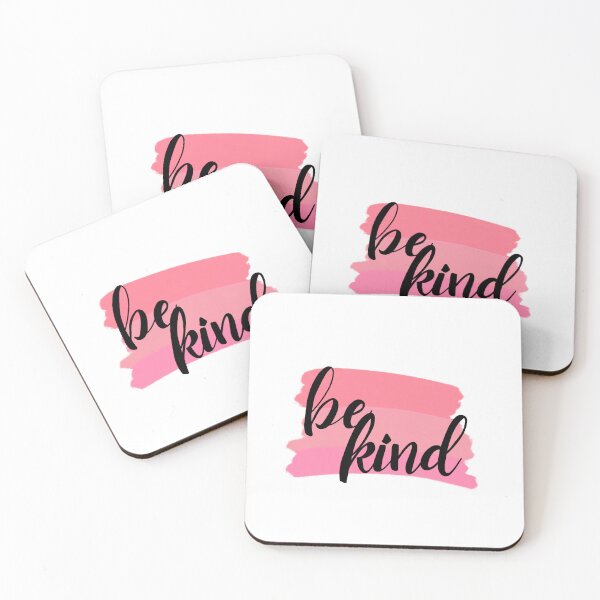 Item preview, Be kind pink  designed and sold by kymbohcreates.
