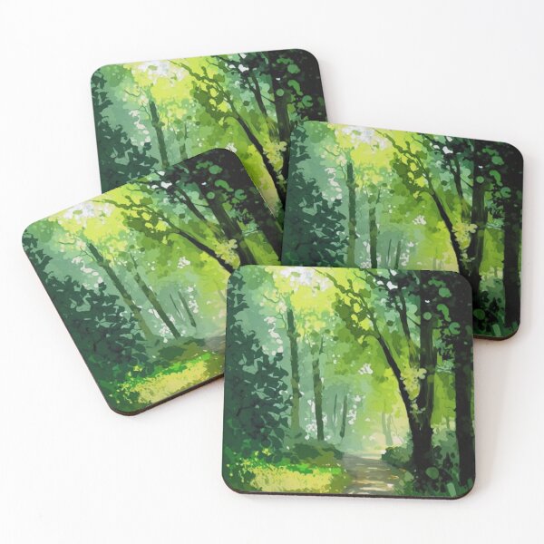 Item preview, Tela floresta verde designed and sold by DreamPrint Collective.