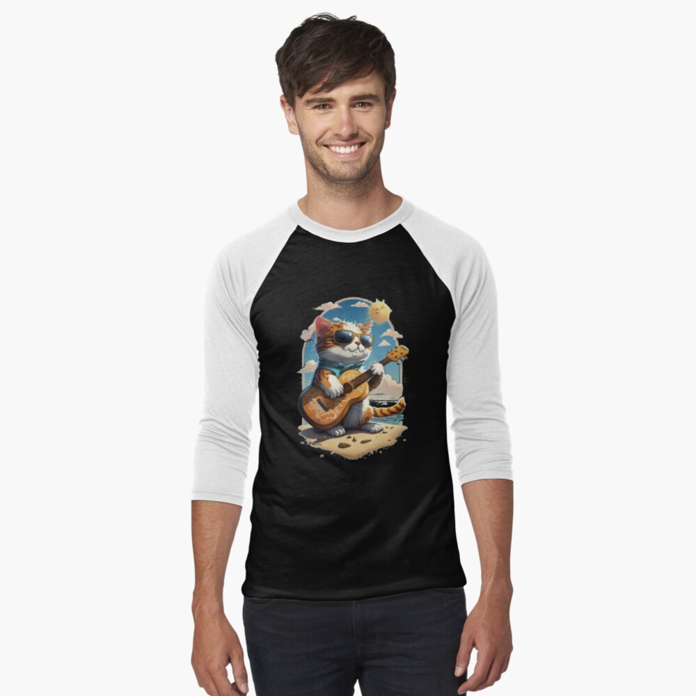 Item preview, Baseball ¾ Sleeve T-Shirt designed and sold by LulusEmporium.