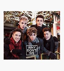 Why Don't We Merry Christmas Photographic Print