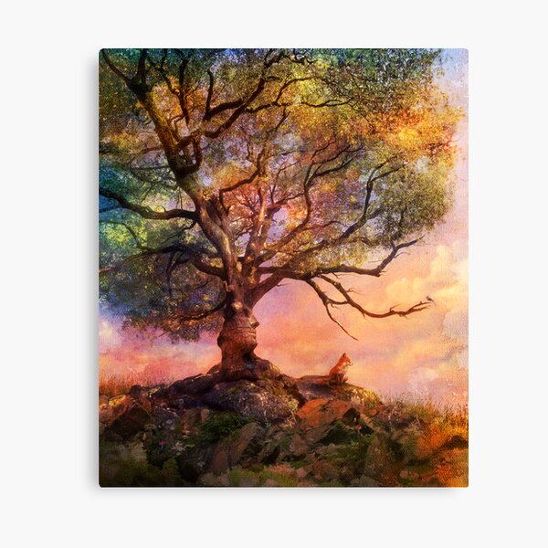 Sunset at Fox Mountain Canvas Print