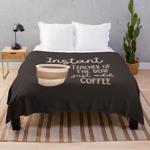 Item preview, Instant Teacher of the Deaf Just Add Coffee designed and sold by Hear4theEars.