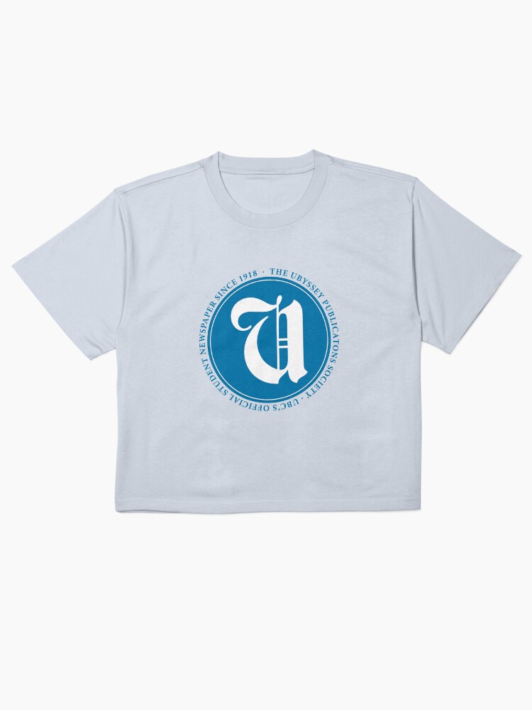 Thumbnail 2 of 4, Boxy T-Shirt, The Ubyssey logo designed and sold by Ubyssey.