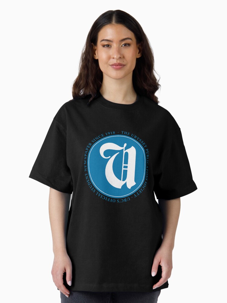 Thumbnail 1 of 7, Oversized T-Shirt, The Ubyssey logo designed and sold by Ubyssey.