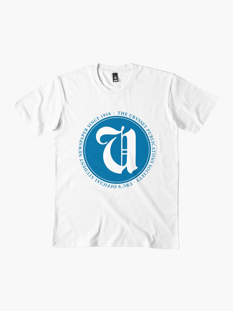 Thumbnail 2 of 4, Premium T-Shirt, The Ubyssey logo designed and sold by Ubyssey.